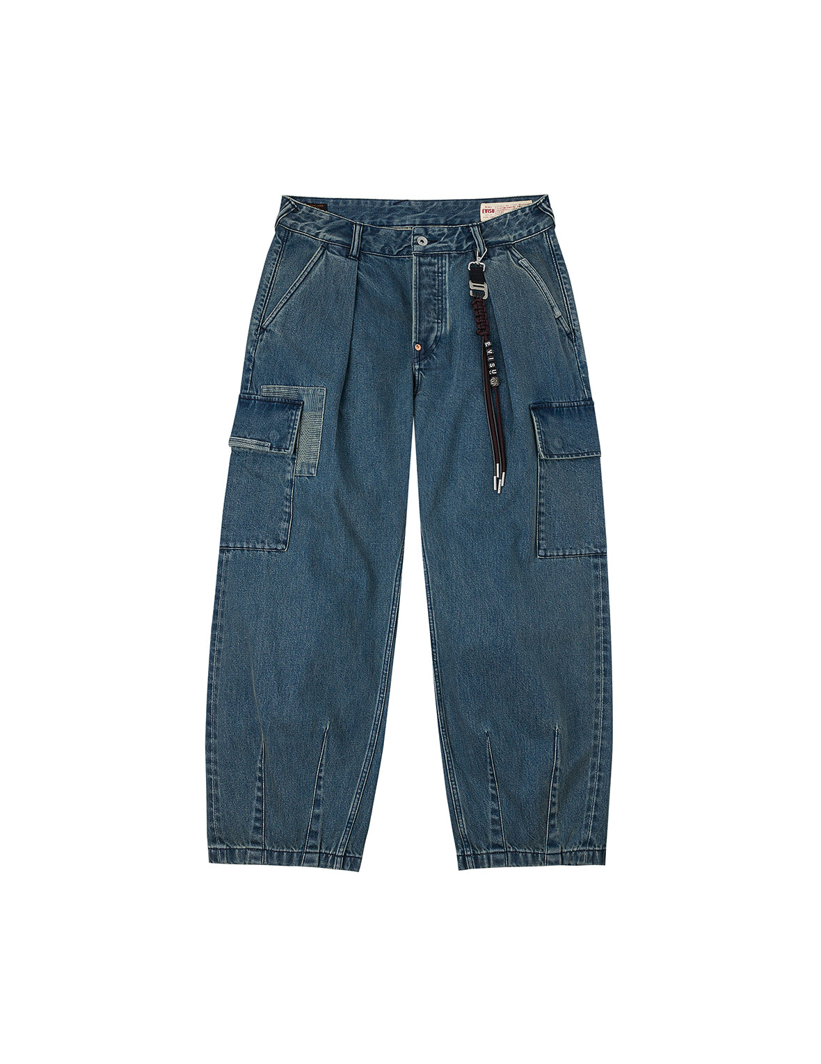 Shshiko Seagull Balloon Fit Cargo Jeans