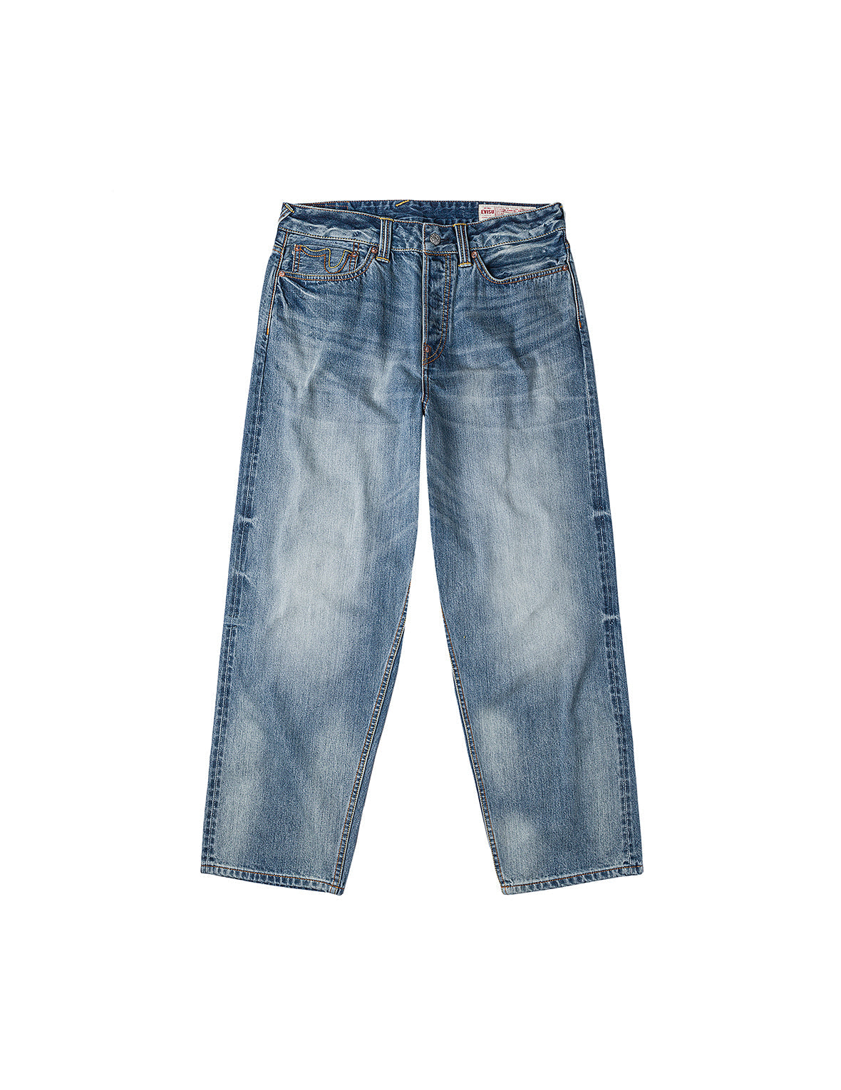 エクリュ大黒プリント ルーズフィット ジーンズ #2038 – EVISU