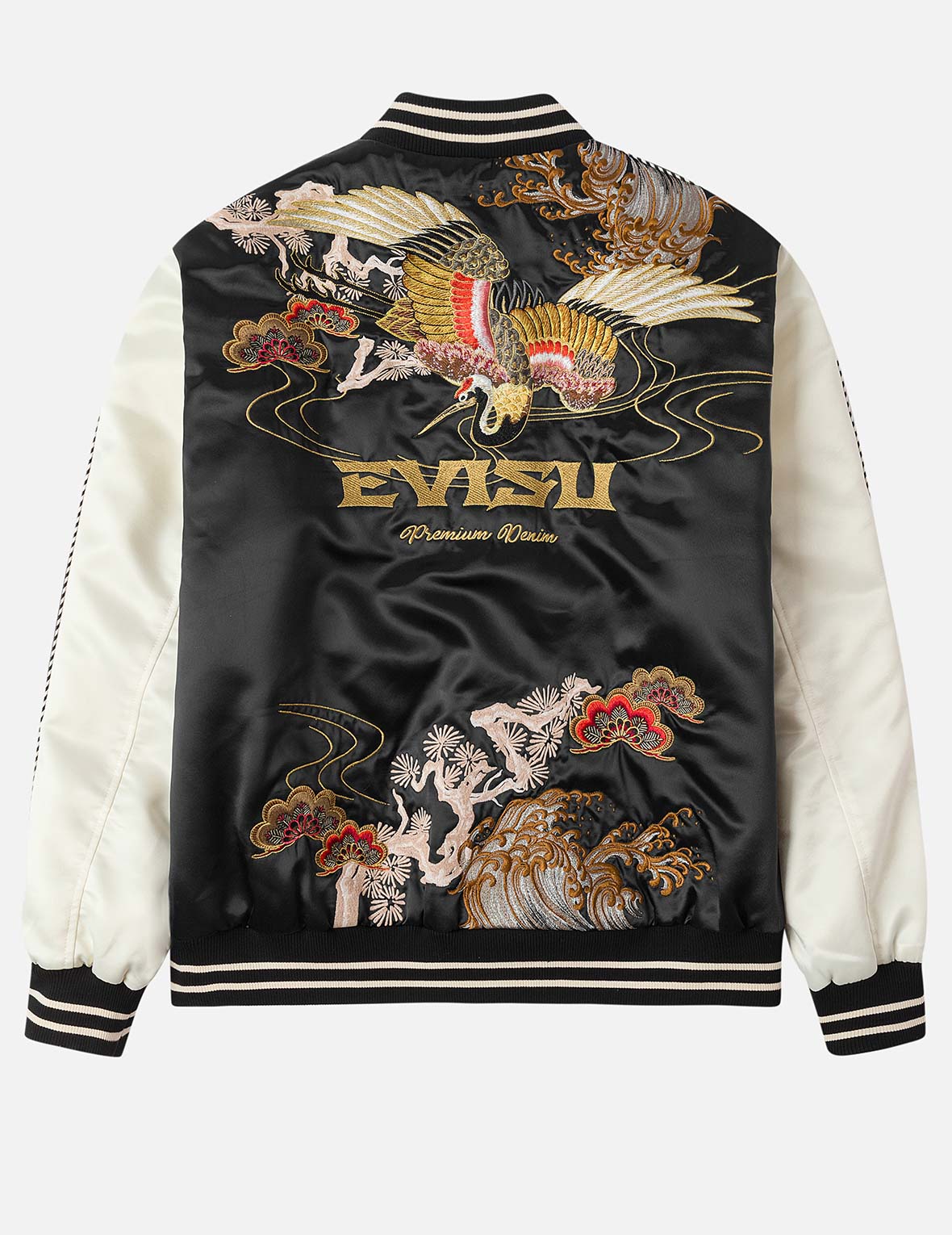 EVISU ジャージジャケット ブラウン/ブラック Yahoo!オークション -「エヴィス ジャージ」(ファッション) の