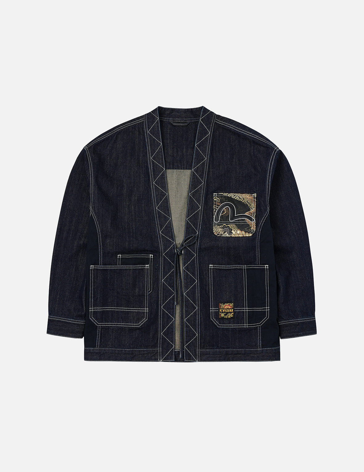 デニムサロペット リラックスフィット レオパードポケット Lee/リー