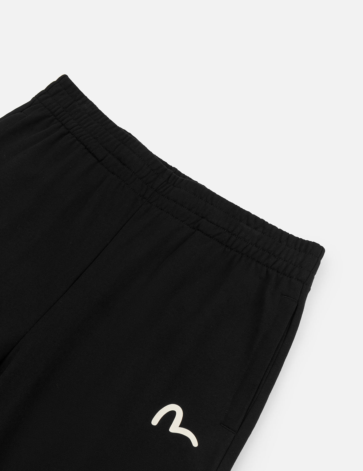 だるまと知恵の輪大黒プリント ストレートフィット スウェットパンツ