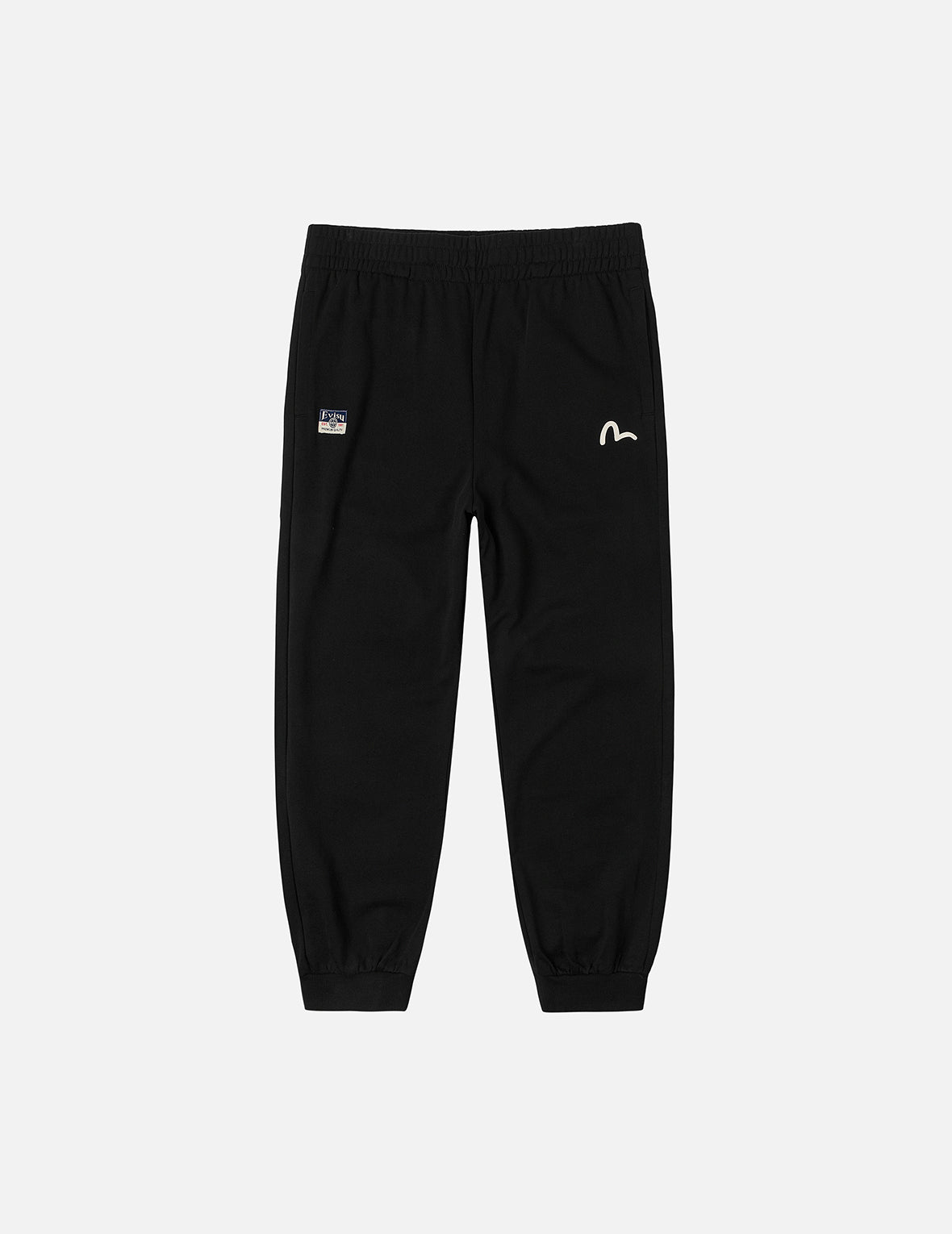 た*ん様 evisu 白 大黒 ハーフパンツ 30インチ 白沢大黒プリント レギュラーフィットスウェットパンツ – EVISU