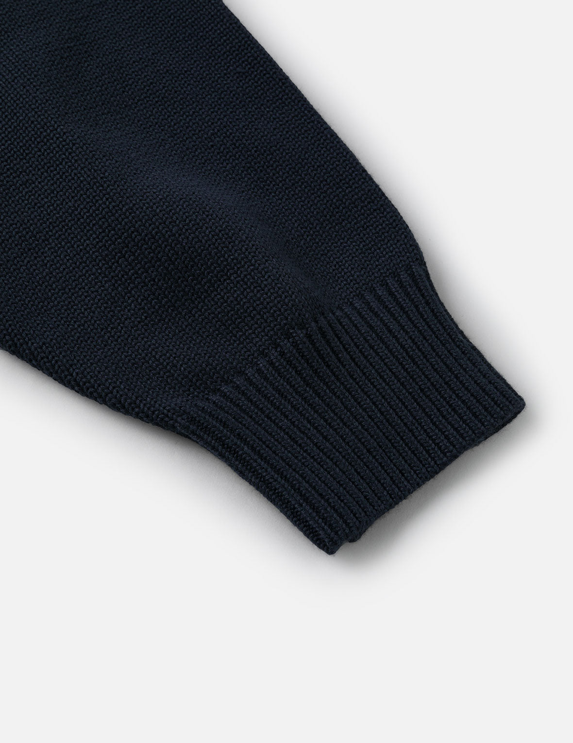 Skull and Seagull Jacquard Oversized Color-Blocking Knit Sweater