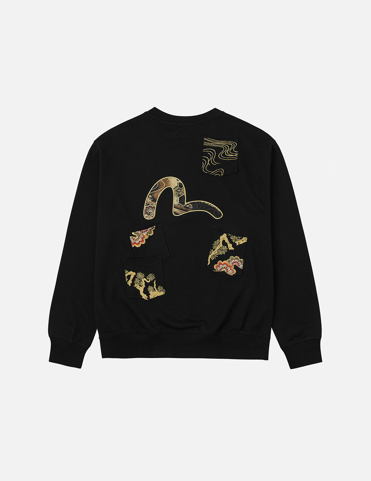 カモメブロケードアップリケ リラックスフィットスウェット カモメブロケードアップリケ リラックスフィットスウェット