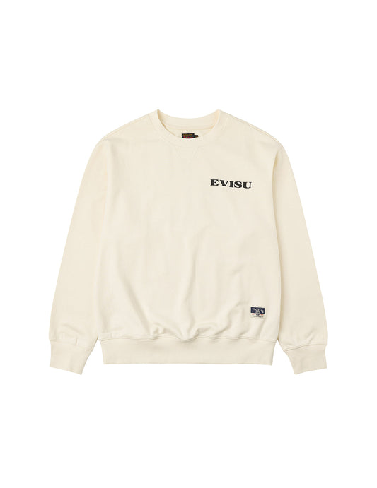Seagull Brocade Appliqué Relax Fit Sweatshirt
