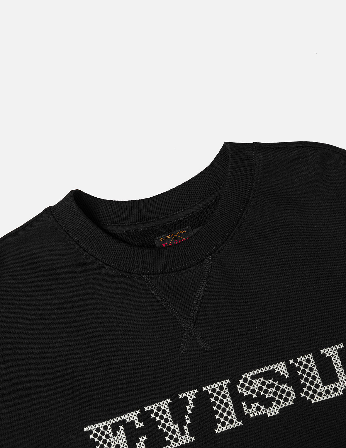 鶴とカモメ刺繍 リラックスフィット スウェットシャツ – EVISU
