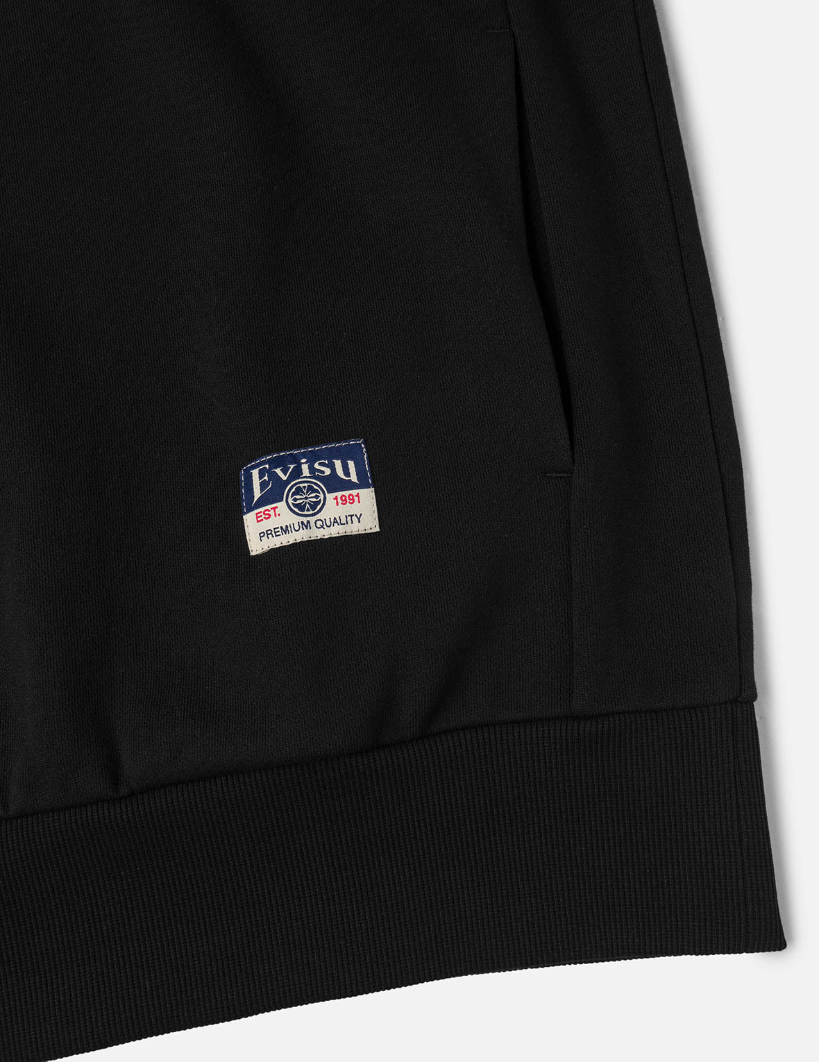 鶴とカモメ刺繍 リラックスフィット スウェットシャツ – EVISU