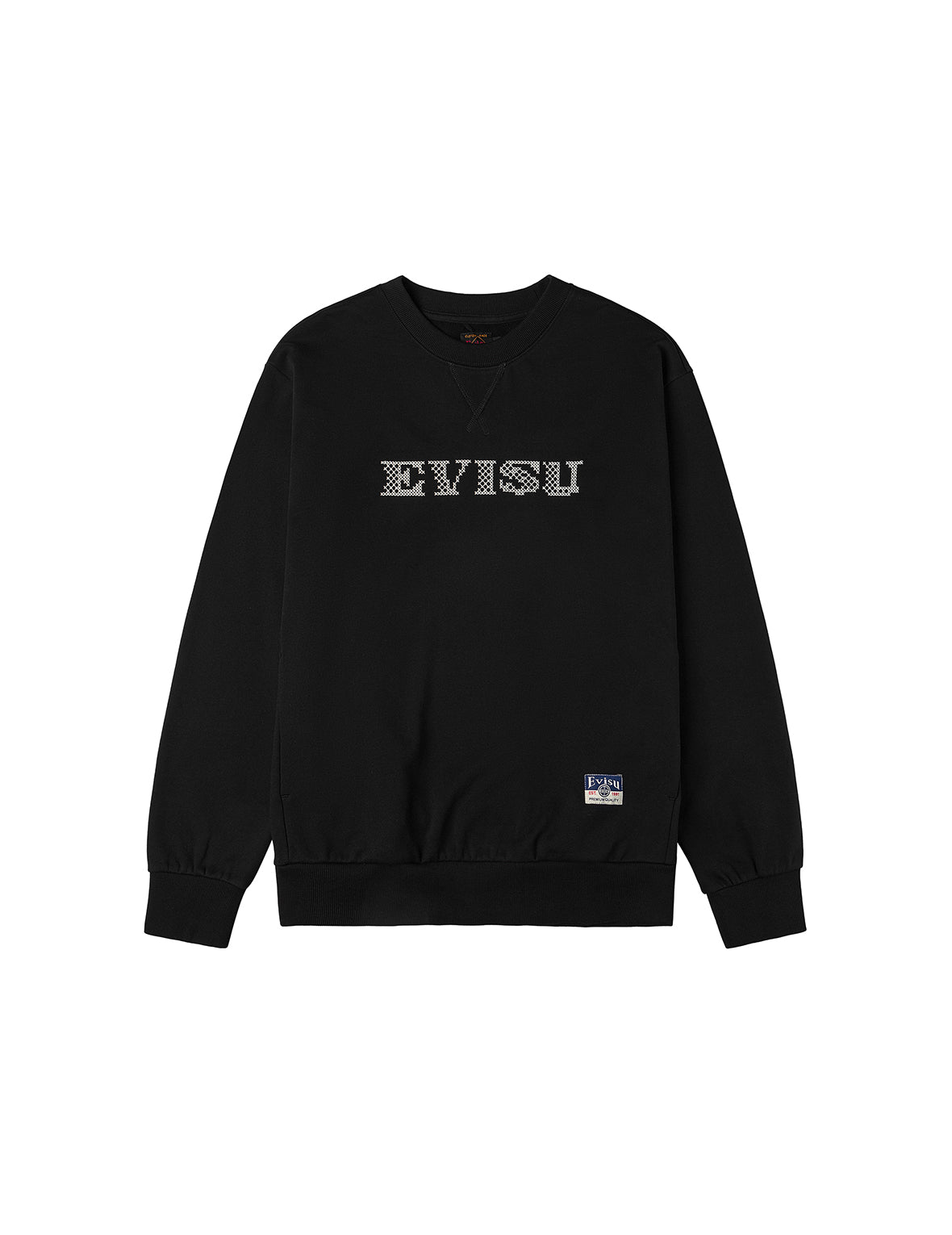 鶴とカモメ刺繍 リラックスフィット スウェットシャツ – EVISU
