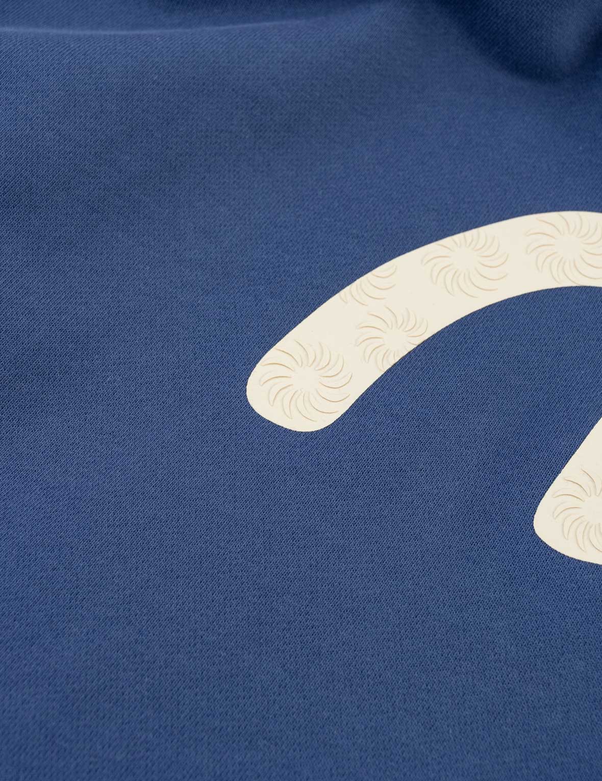 サイズ34 白刺繍 カモメ パーカー フーディー エヴィス エビス カモメプリント リラックスフィット フーディー – EVISU