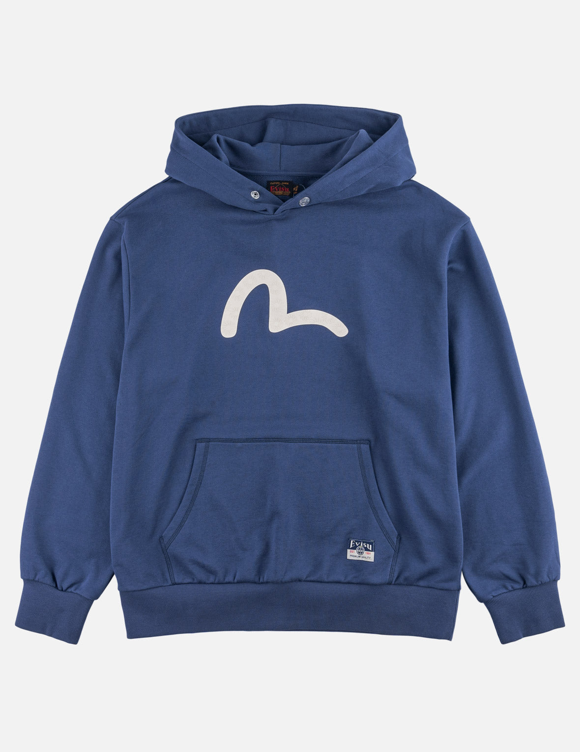 3Dパターンカモメプリント フーディ – EVISU