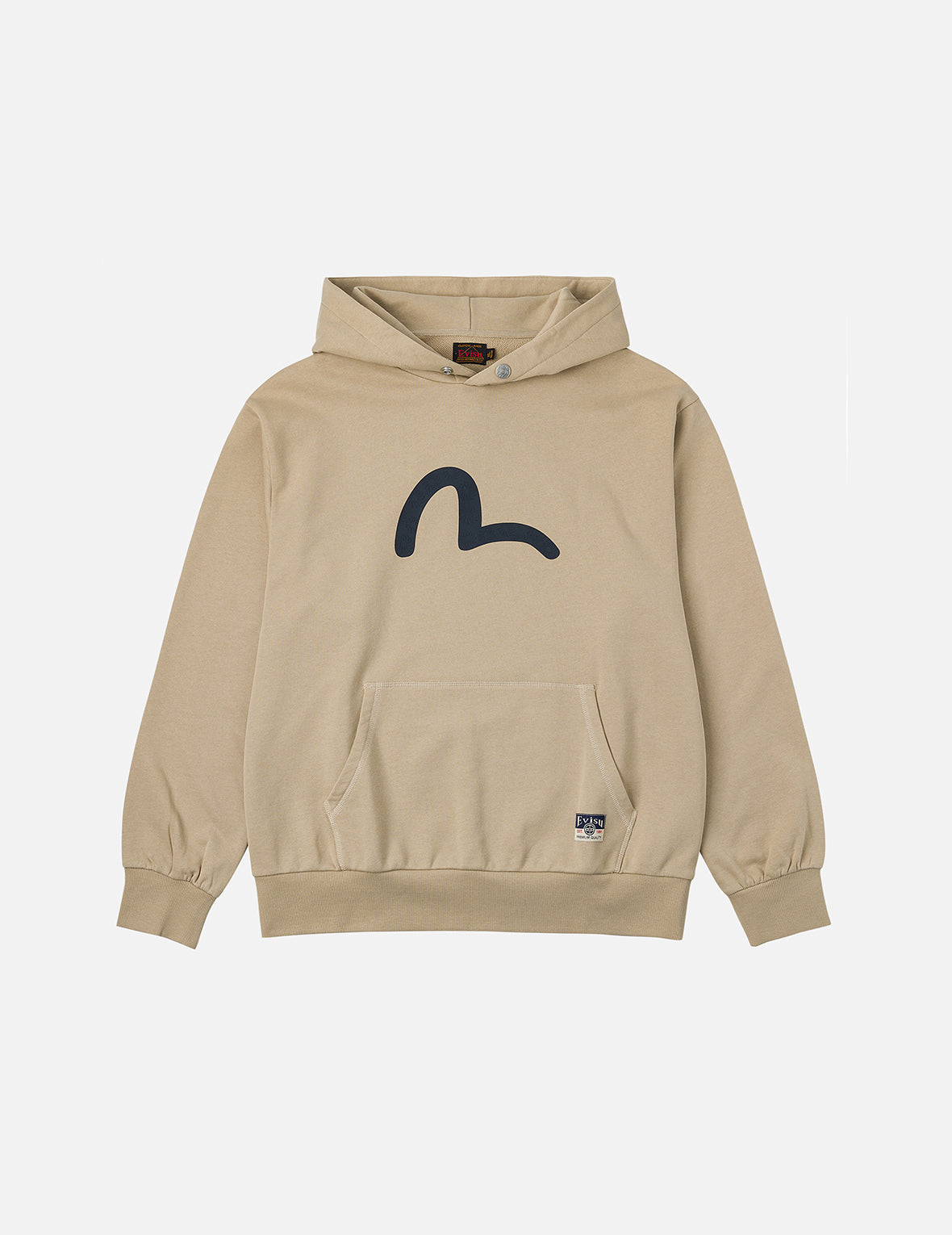 早い者勝ち今週まで価格EVISU カモメプリント リラックスフィットフーディー カモメプリント リラックスフィット フーディー – EVISU