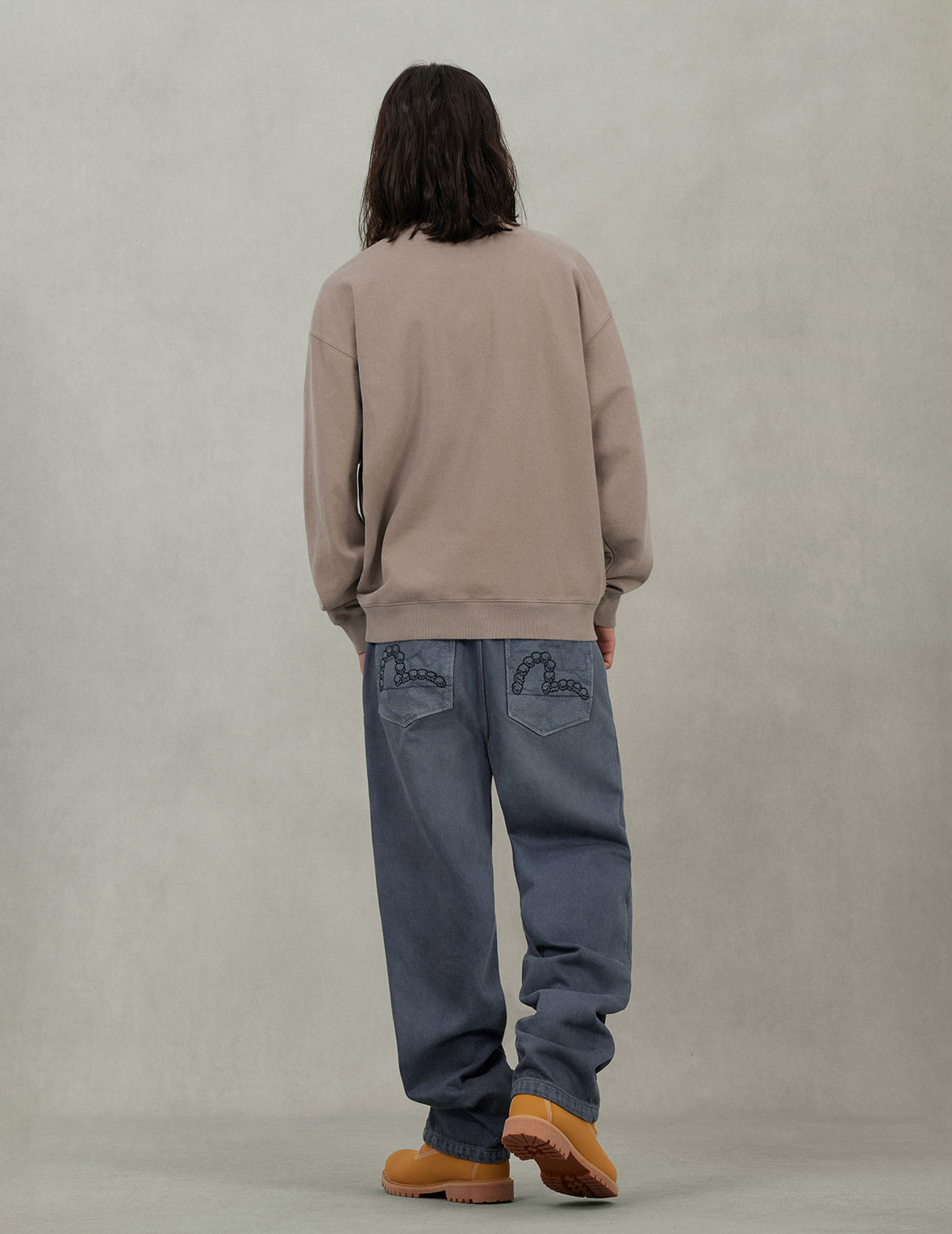 ロゴプリント ファッションフィット スウェットシャツ – EVISU