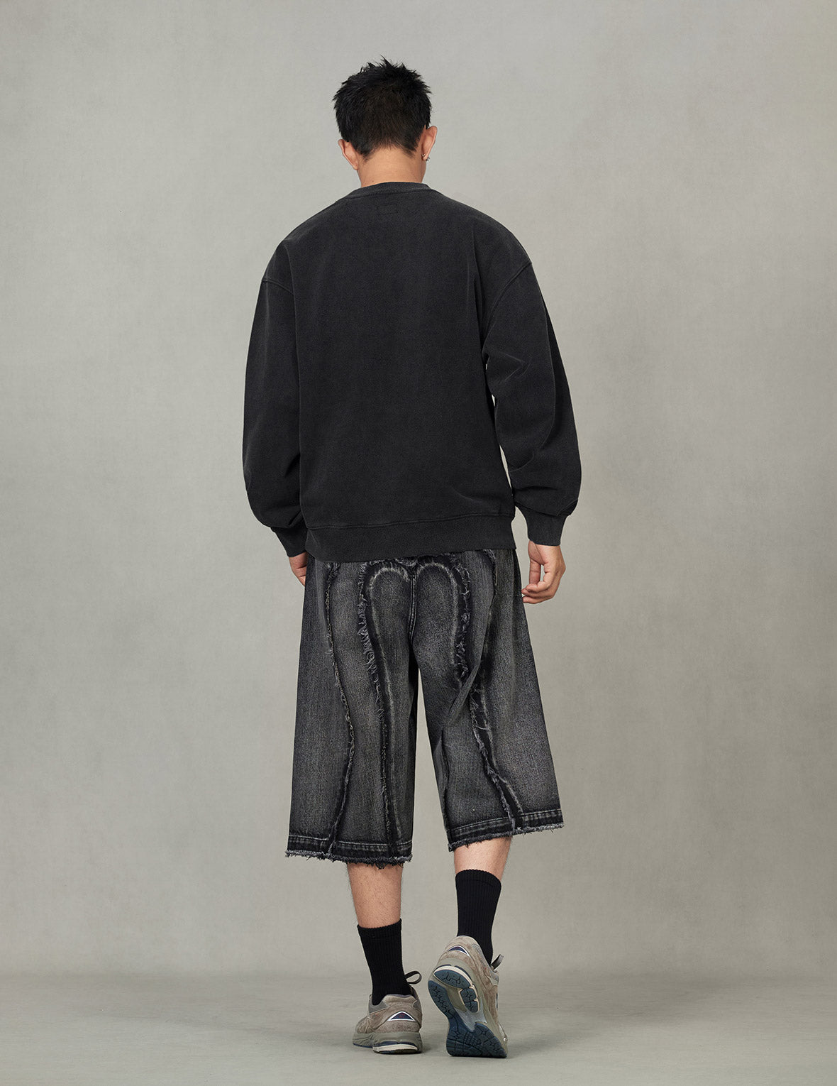 ロゴプリント ファッションフィット スウェットシャツ