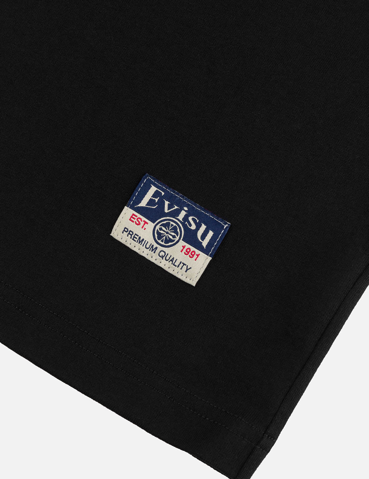 ブロケードカモメアップリケ レギュラーフィット Tシャツ – EVISU