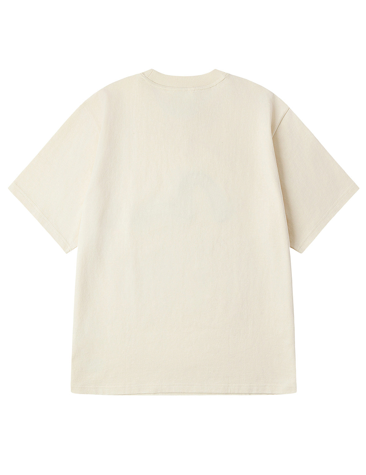 Brocade Seagull Appliqué Regular Fit Short Sleeves T-shirt