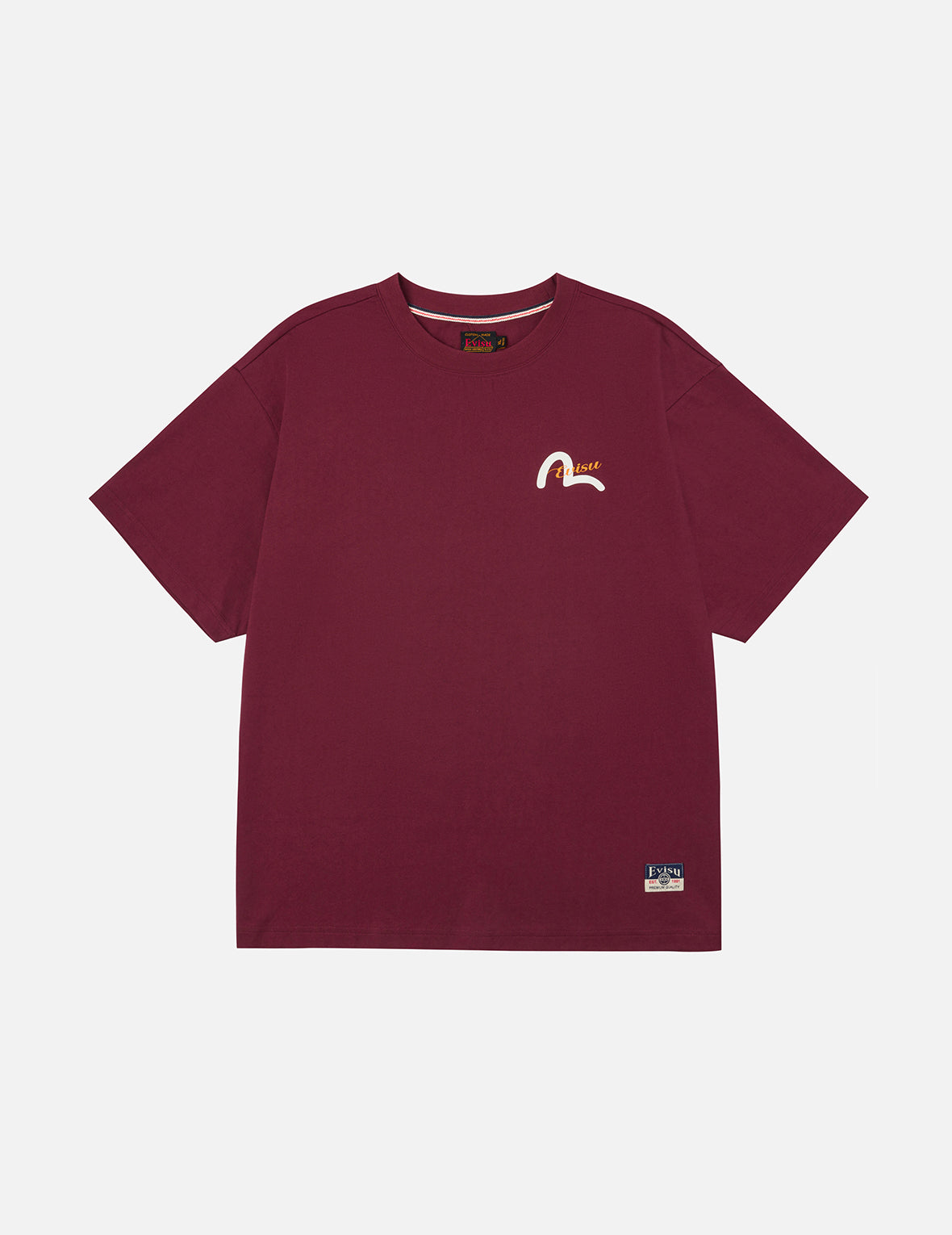 へのへのもへじ仏頭刺繍 リラックスフィット Tシャツ