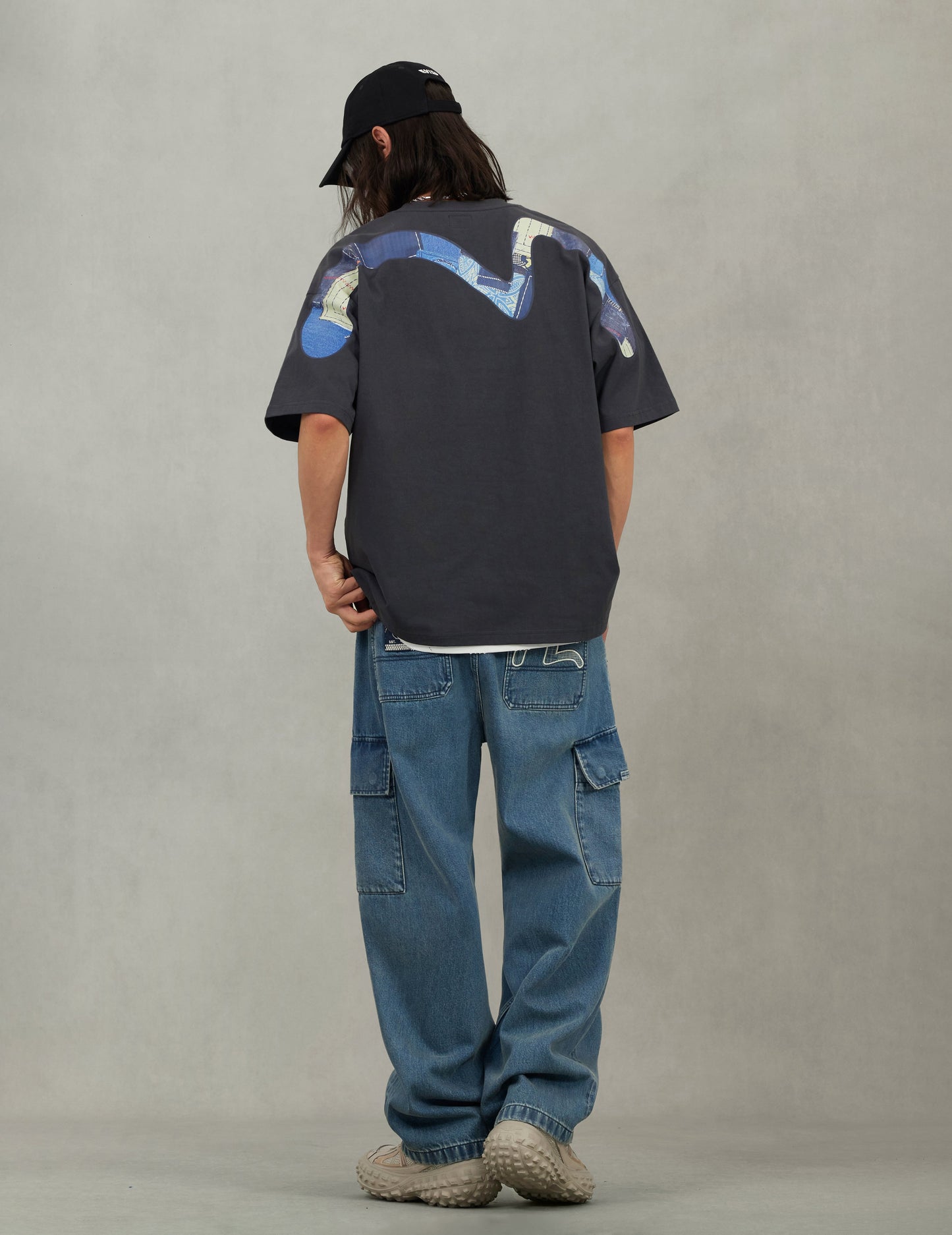 刺し子大黒 リラックスフィット Tシャツ