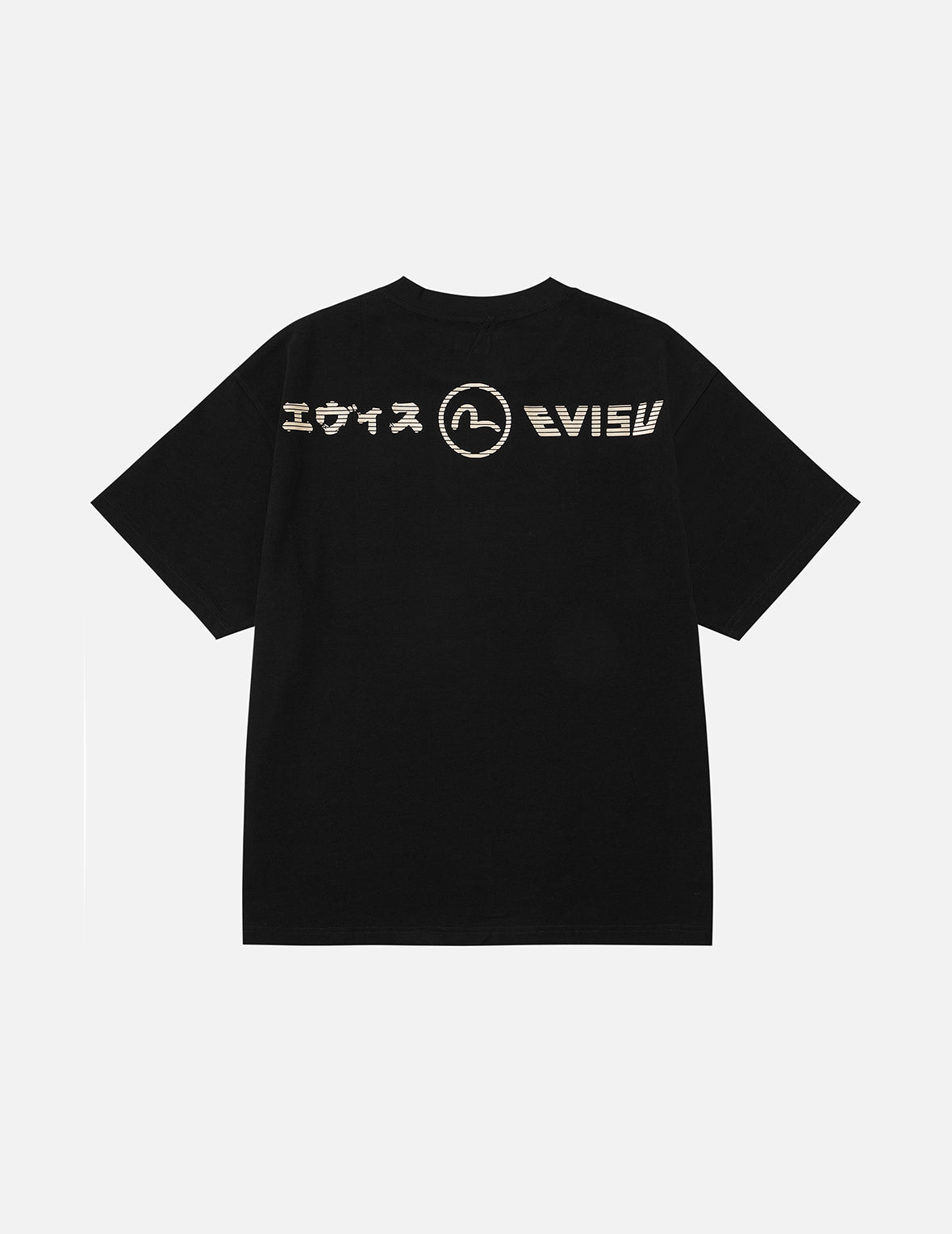 獅子舞と山刺繍 リラックスフィット Tシャツ – EVISU