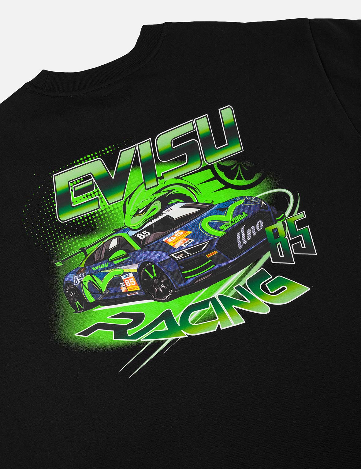 [予約注文] トリメレスルス蛇影3.0 プリントTシャツ - ブラック