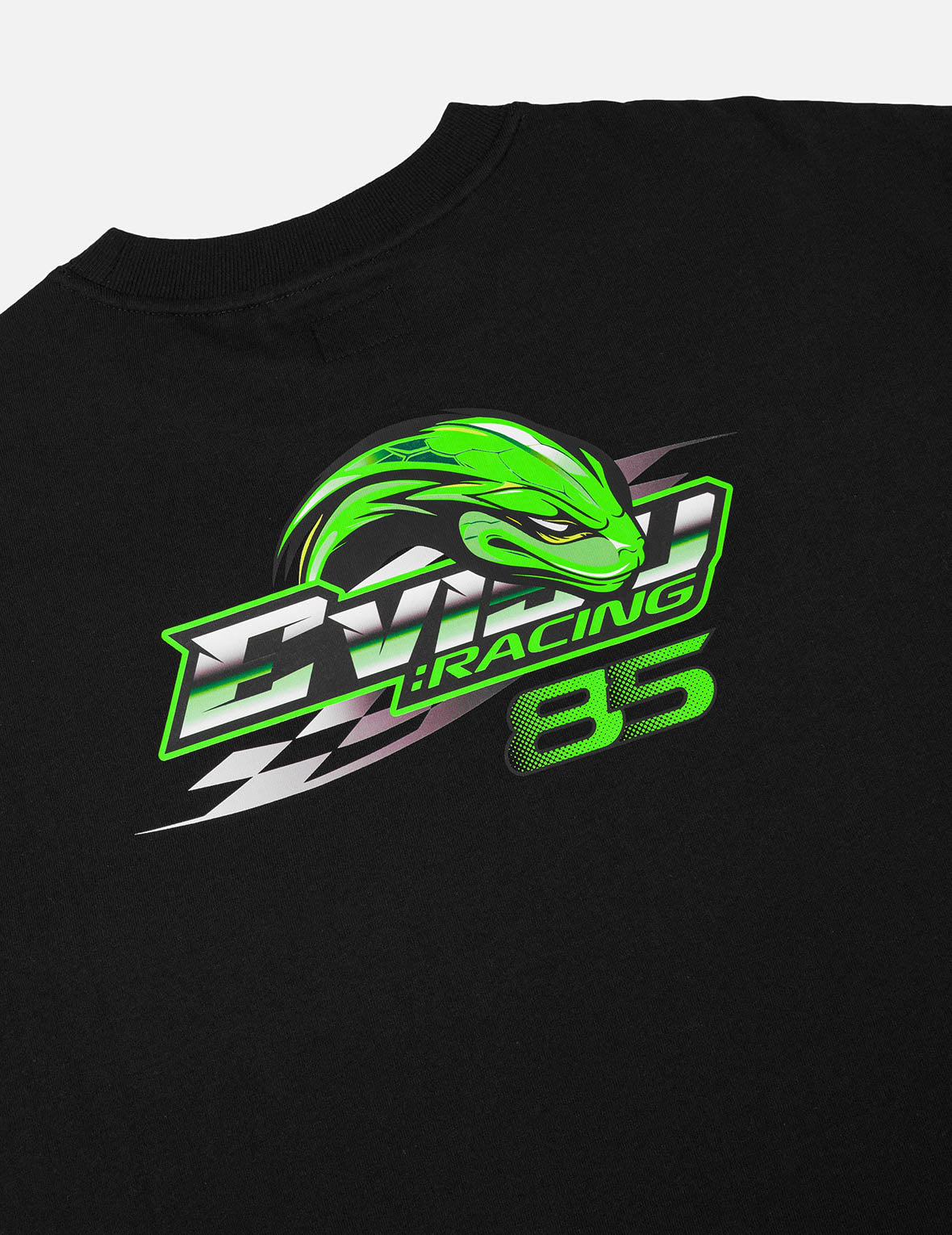 [予約注文] トリメレスルス蛇影3.0 プリントTシャツ - ブラック