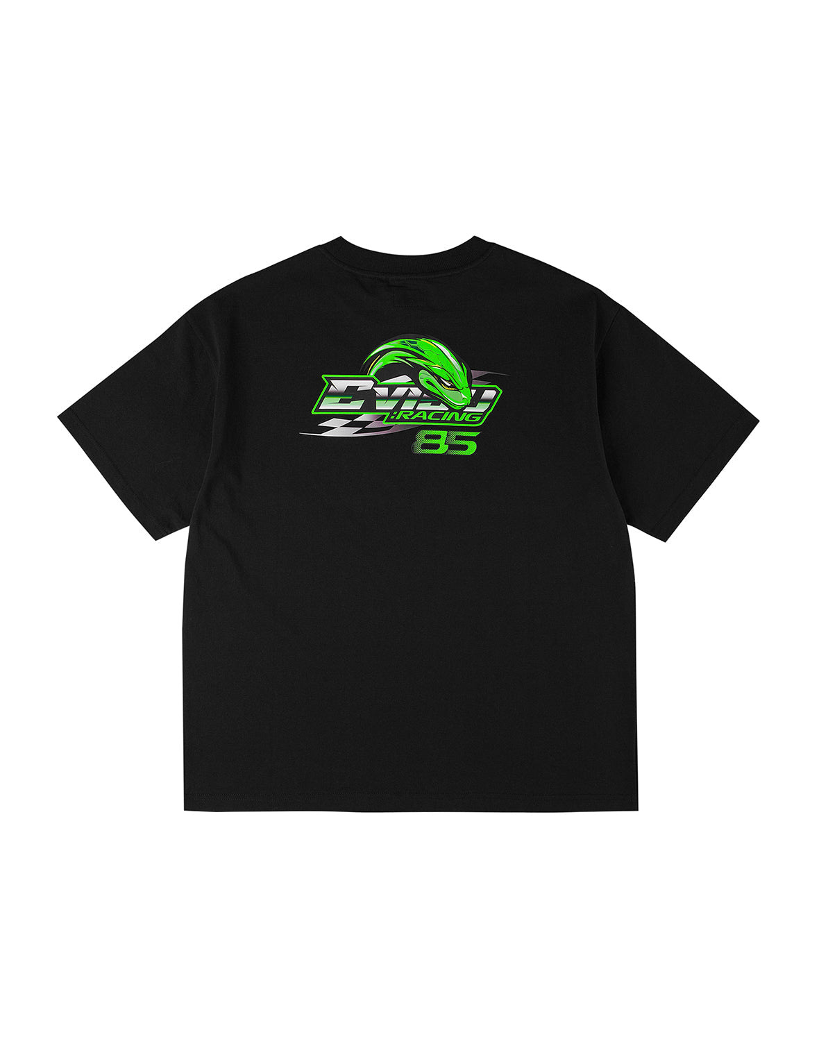 トリメレスルス蛇影3.0 プリントTシャツ - ブラック