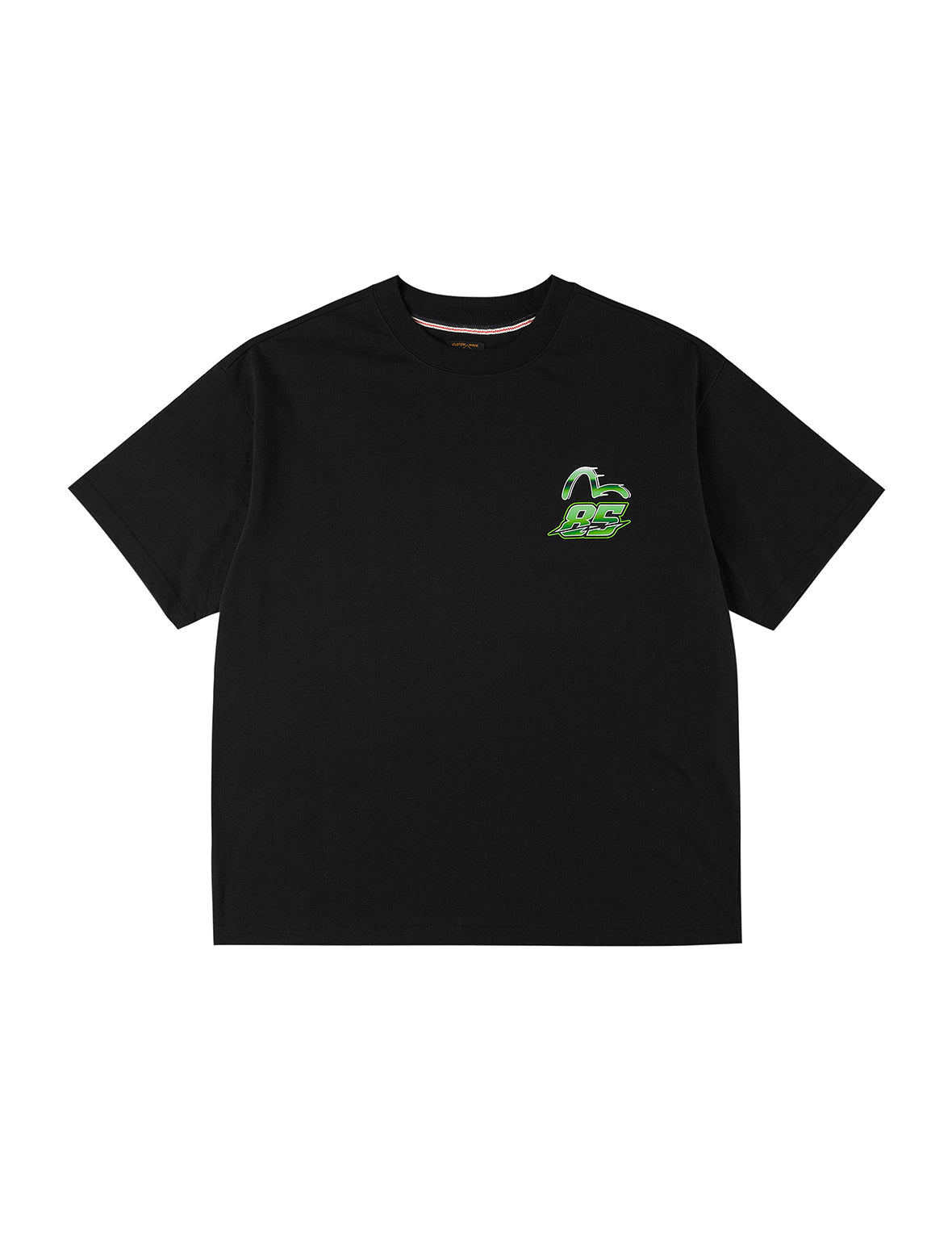 トリメレスルス蛇影3.0 プリントTシャツ - ブラック