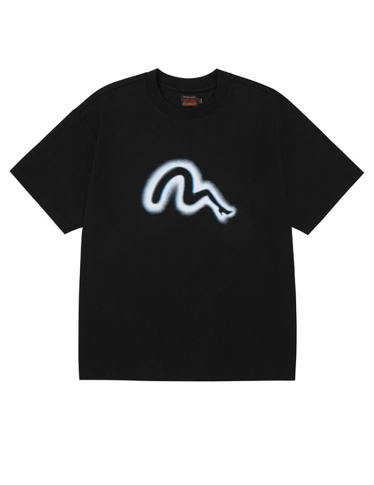 ハイヒールカモメプリント リラックスフィット Tシャツ