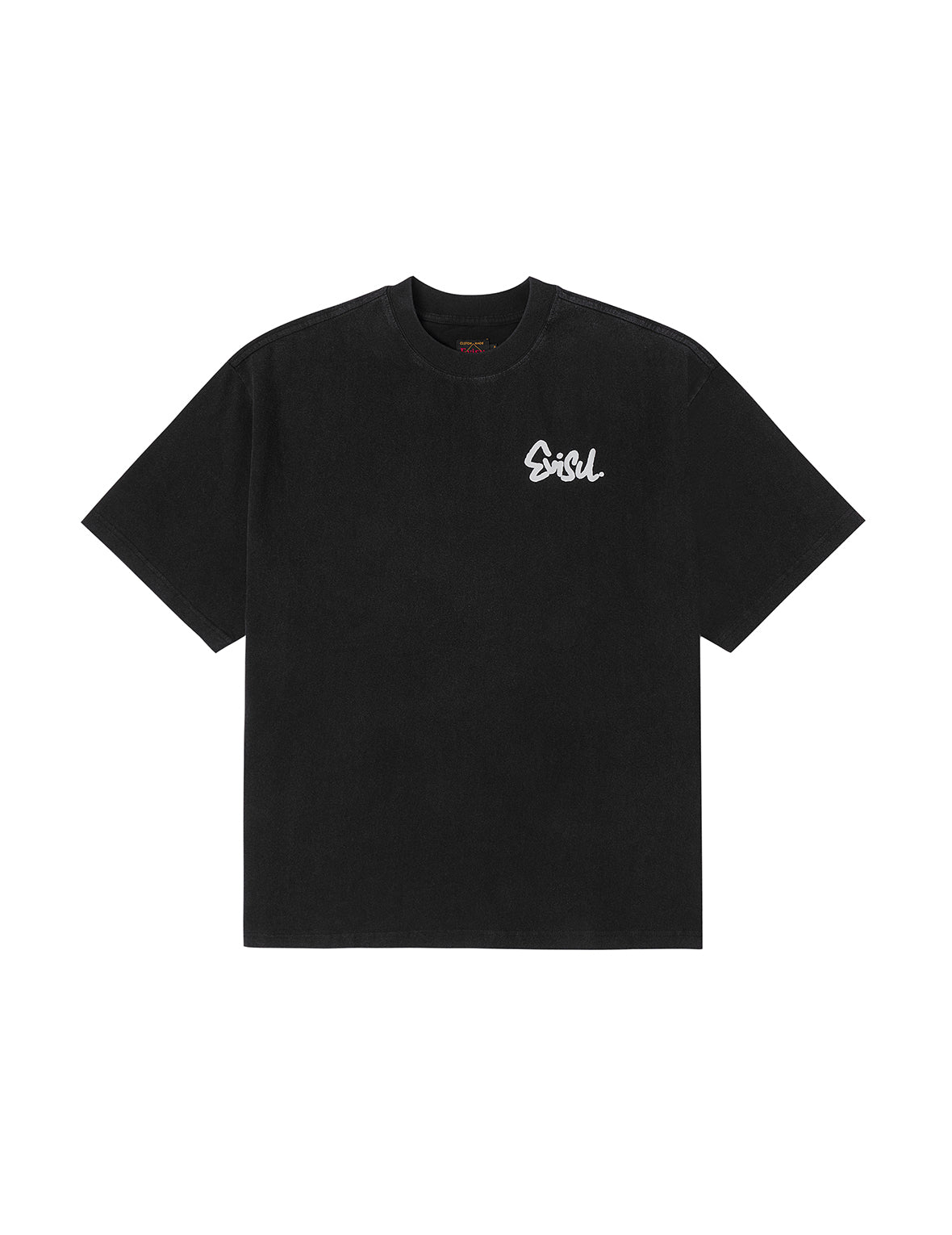 ロゴとスカルカモメプリント オーバーサイズ Tシャツ