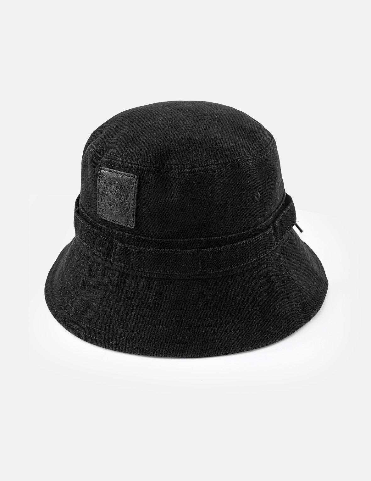 新品EVISU 30TH ポケット バケットハット 仏頭 レザーパッチ バケットハット – EVISU