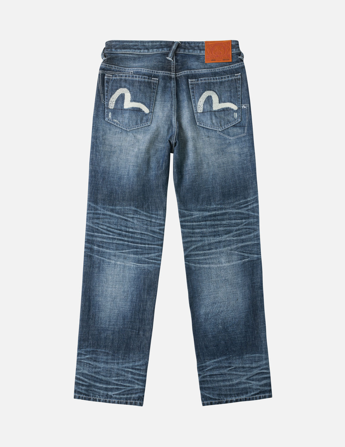 グラデーションクロスステッチ カモメポケットジーンズ #2020 – EVISU