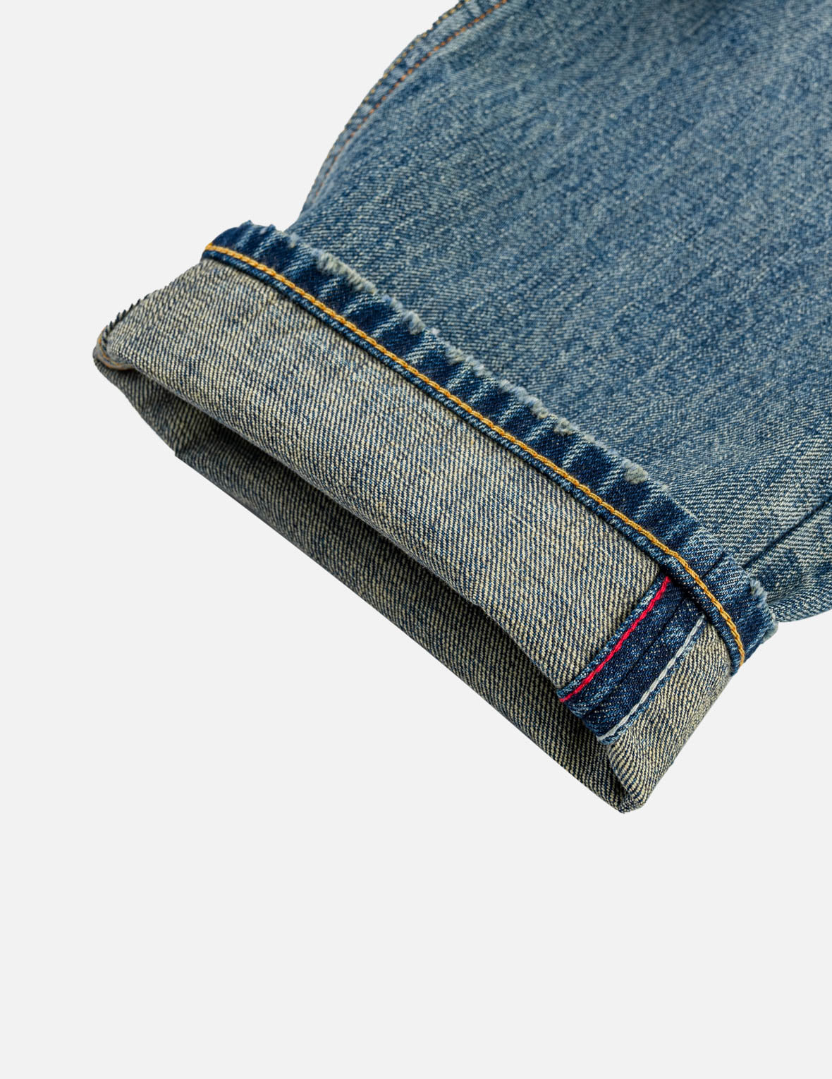 ボロマルチポケット カモメ＆家紋刺繍ジーンズ #2030 – EVISU