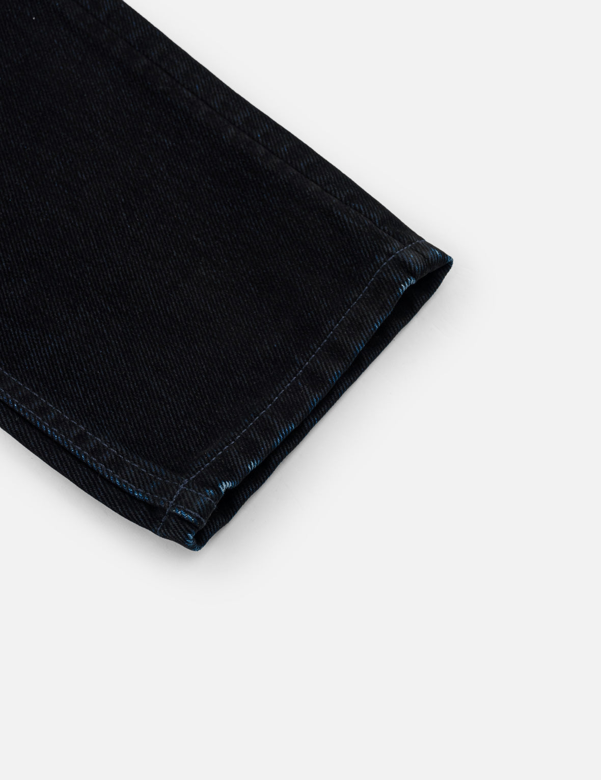 Velvet-Like Seagull & Kamon Brocade Embroidered Jeans #2017