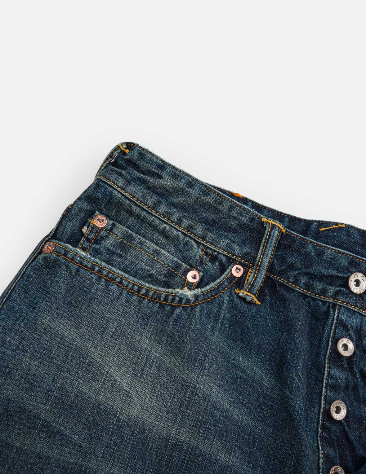 White Seagull Classic Loose Fit Jeans #2038