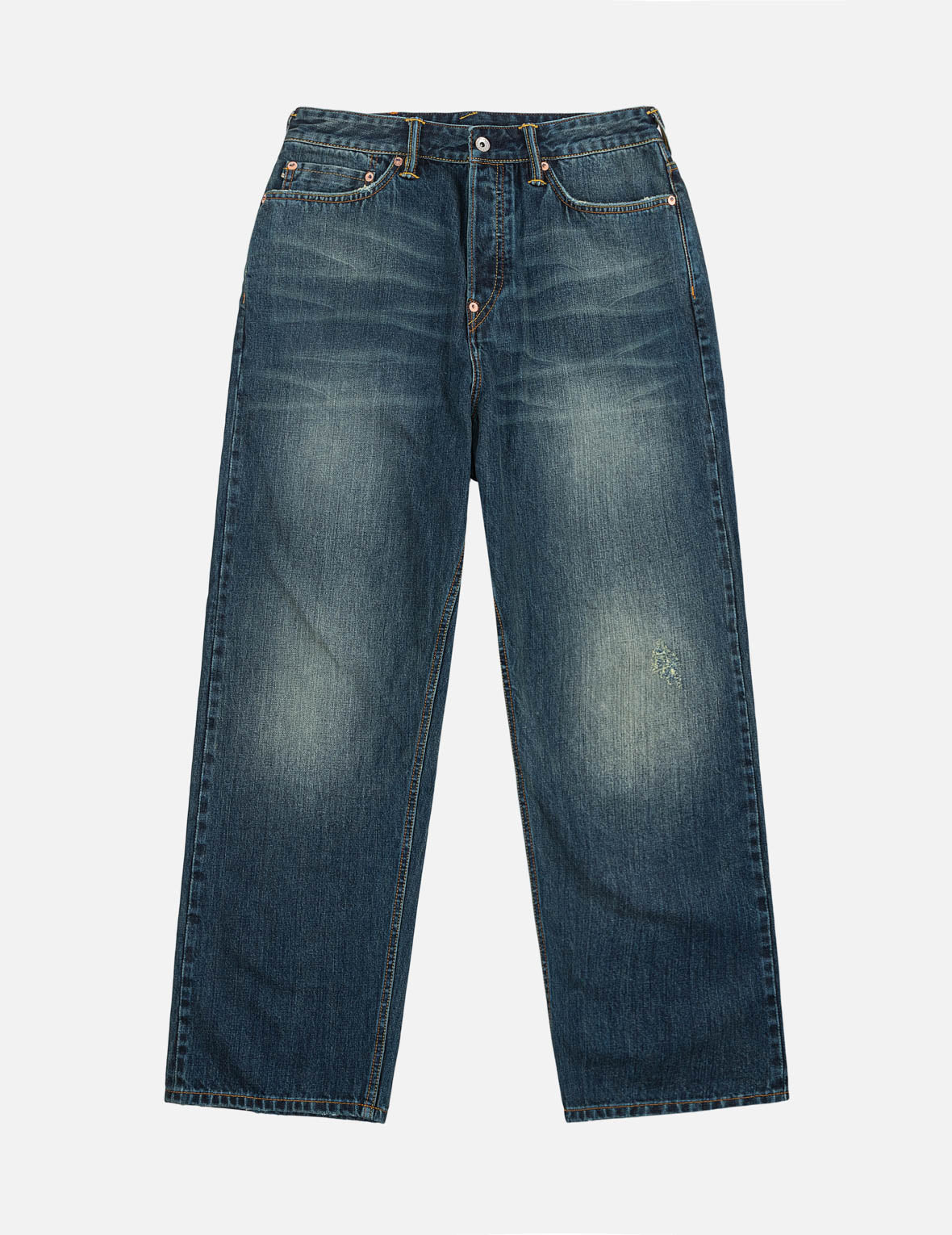 White Seagull Classic Loose Fit Jeans #2038