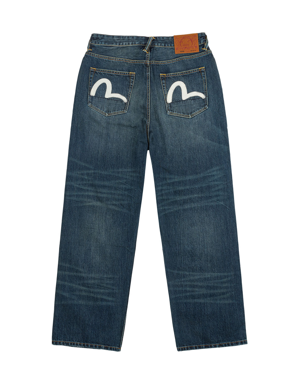 White Seagull Classic Loose Fit Jeans #2038