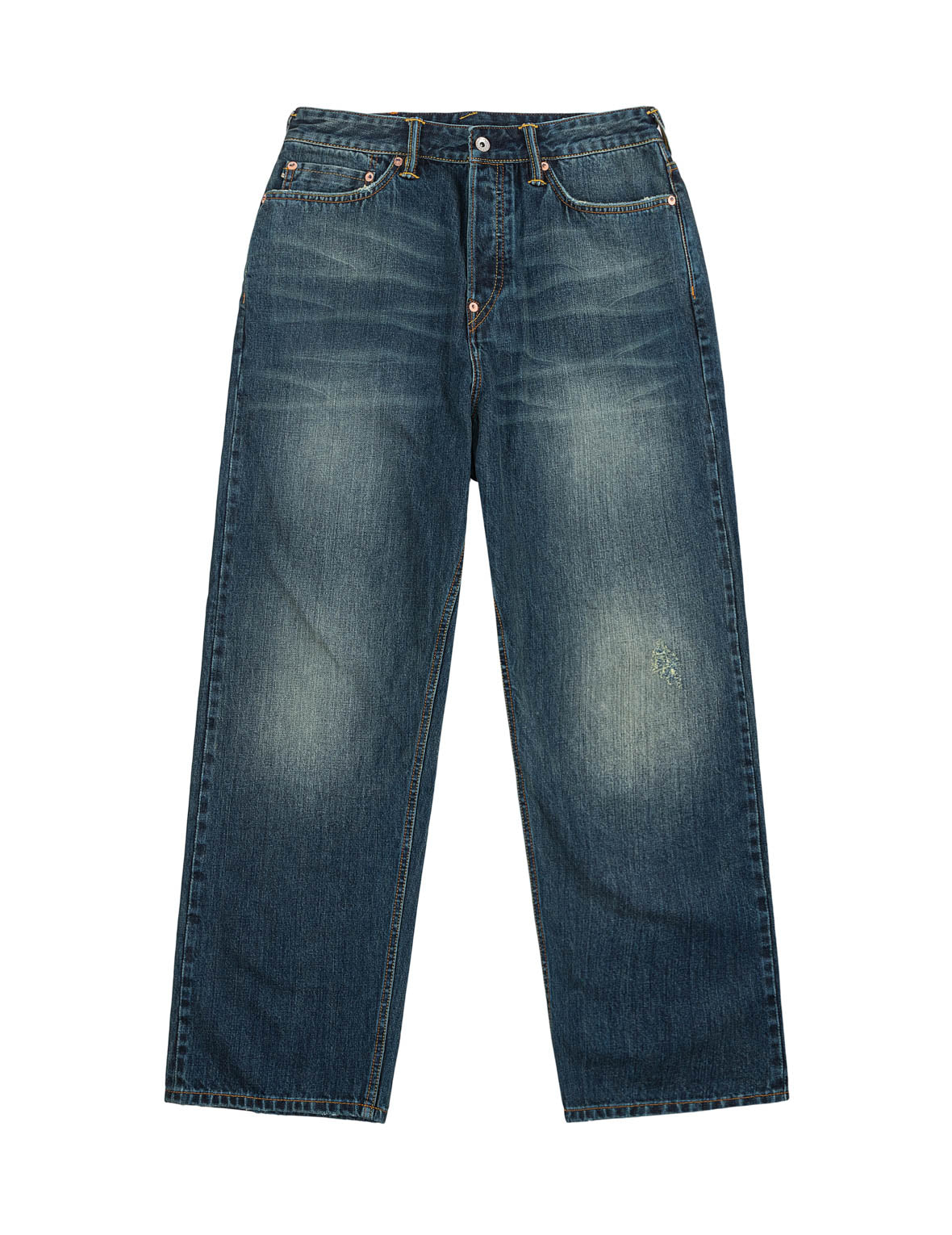 White Seagull Classic Loose Fit Jeans #2038