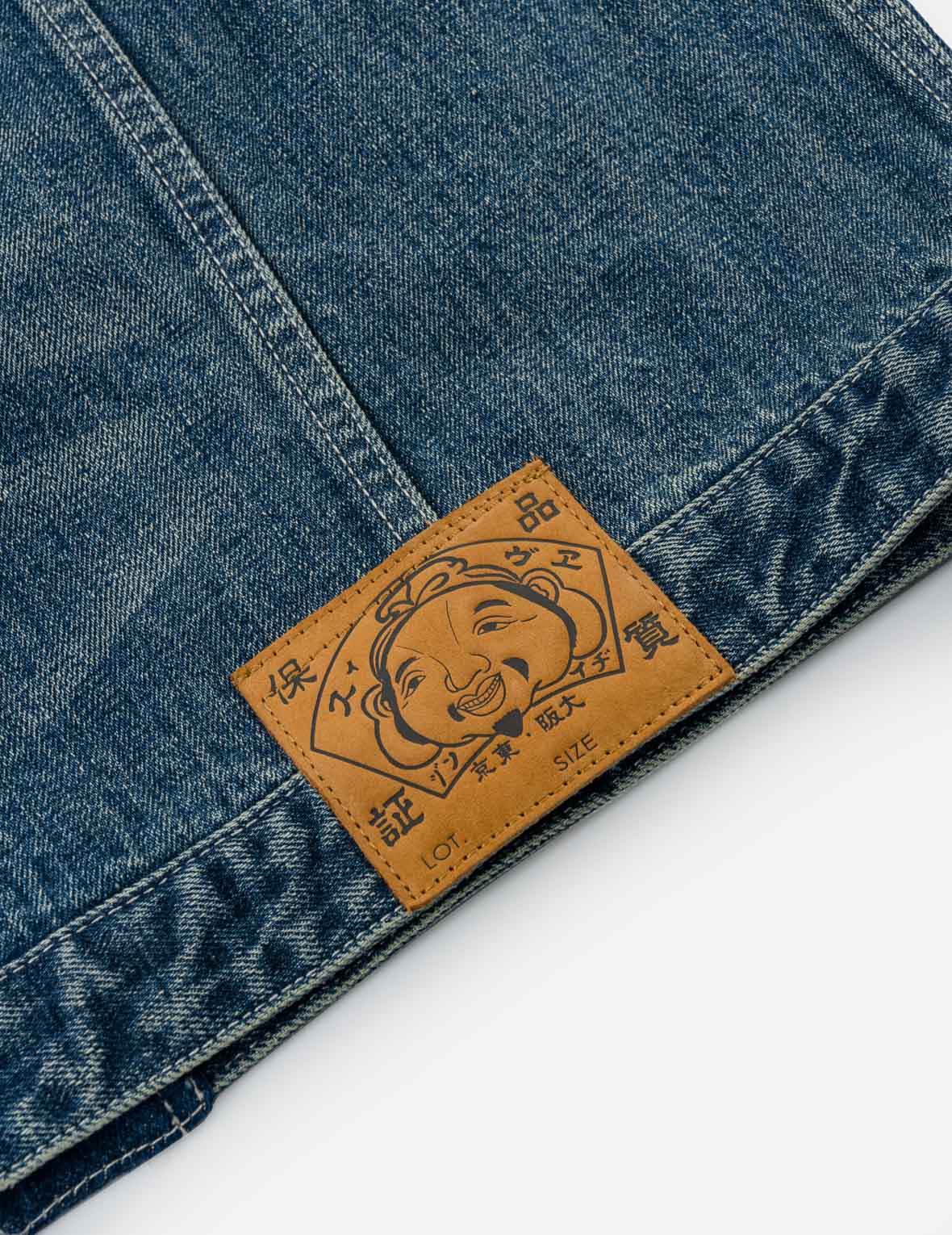 ぼろボロ刺し子 デニム着物ジャケット – EVISU