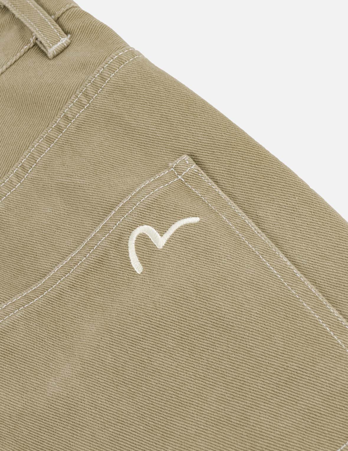 カモメ刺繍 バルーンパンツ