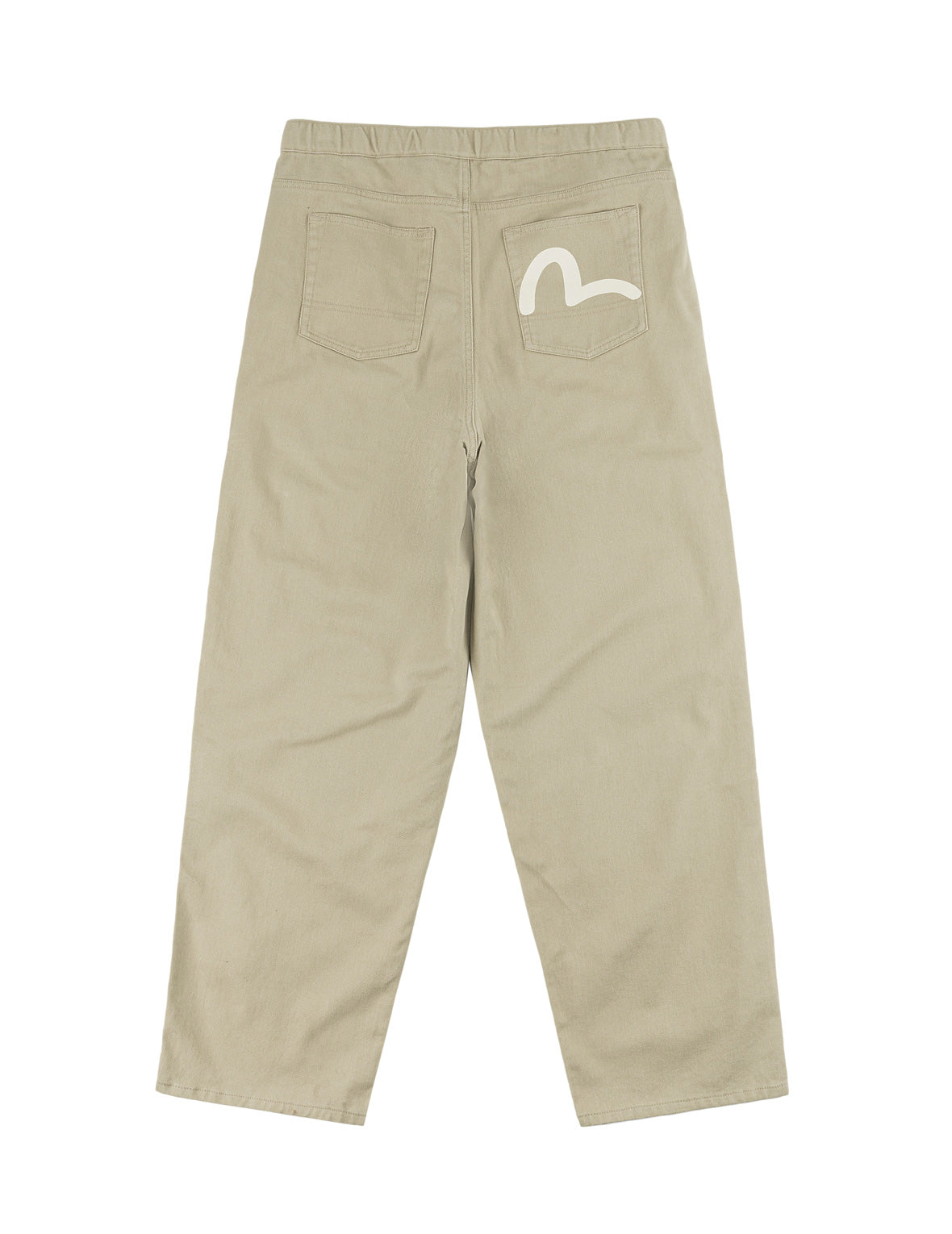 バックカモメプリント チノパンツ – EVISU