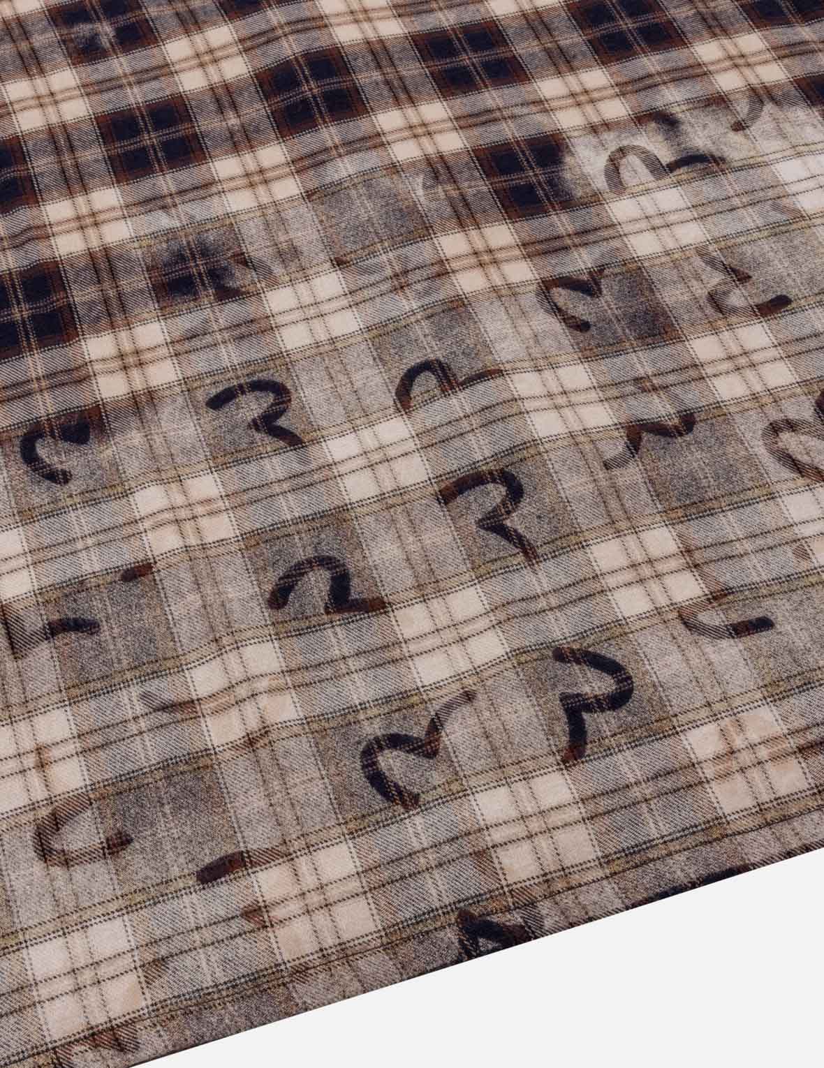 All-Over Seagull Checked Shirt