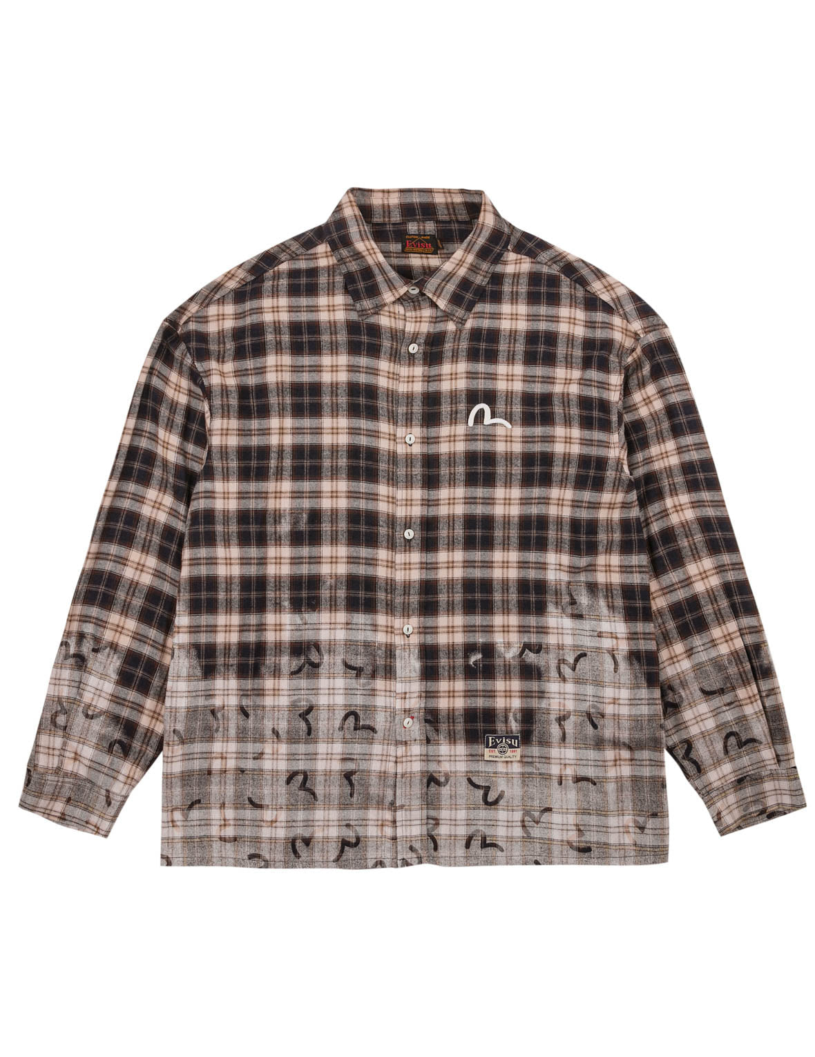 All-Over Seagull Checked Shirt