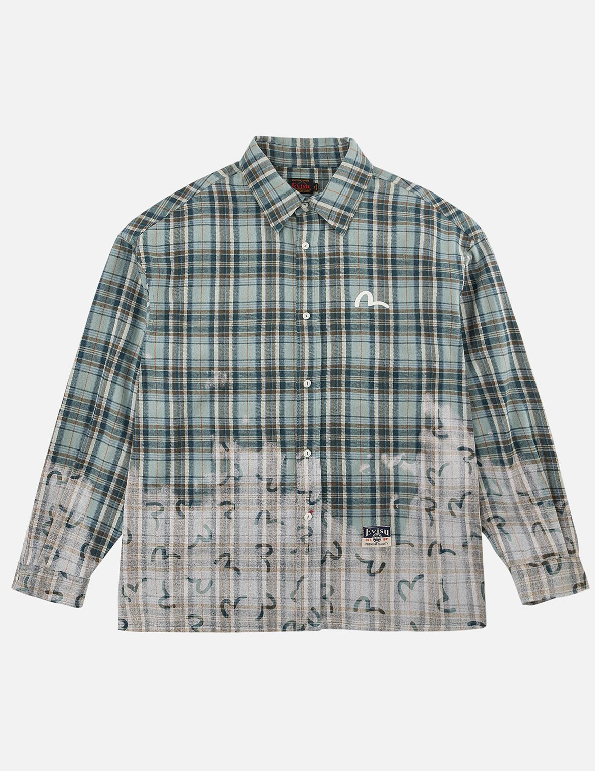 All-Over Seagull Checked Shirt