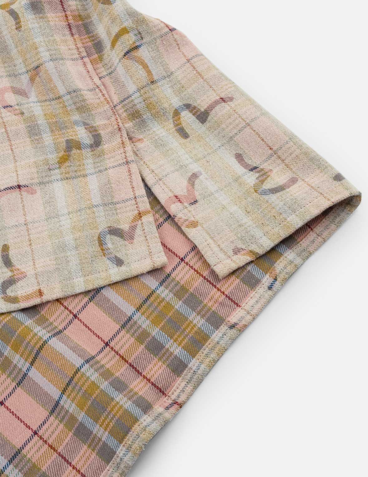 All-Over Seagull Checked Shirt