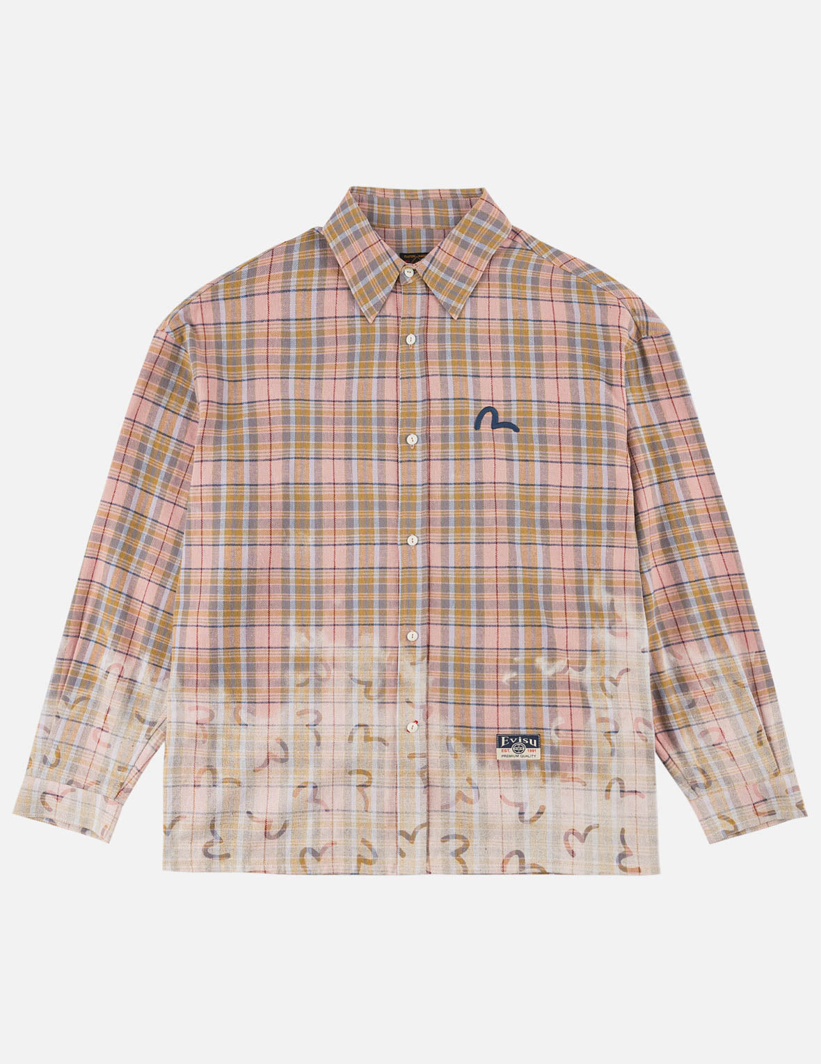 All-Over Seagull Checked Shirt