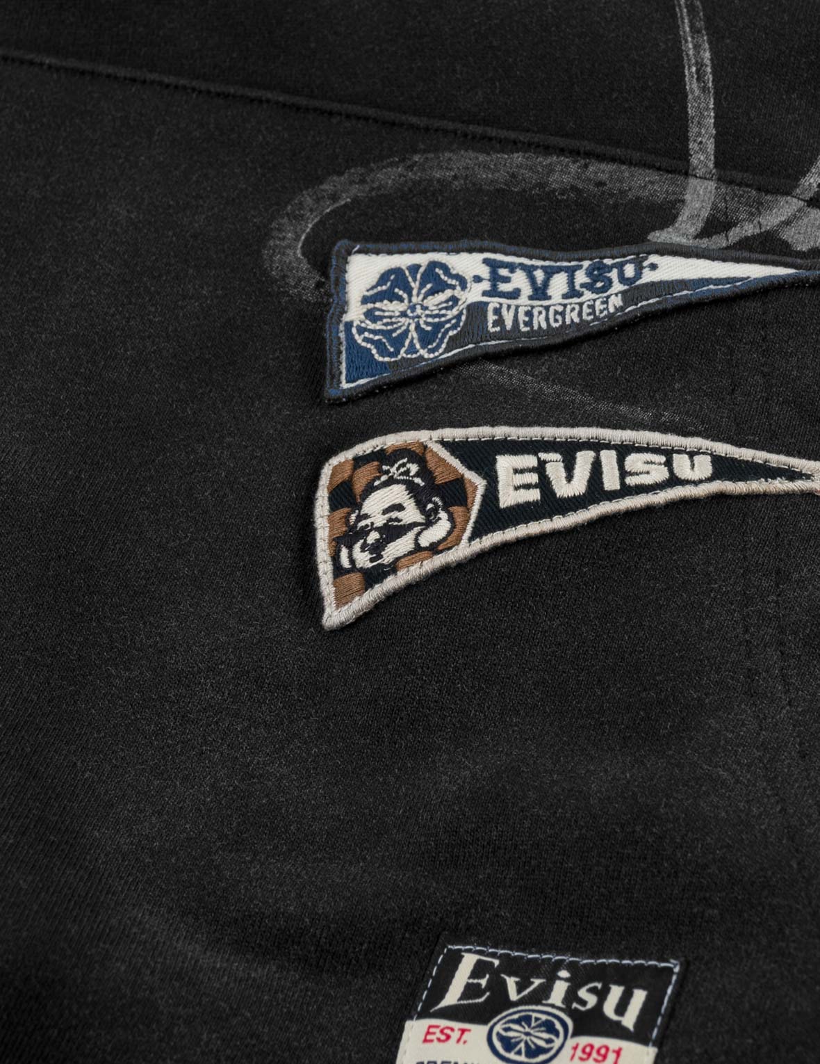 Fortune Embroidered Badges Hoodie