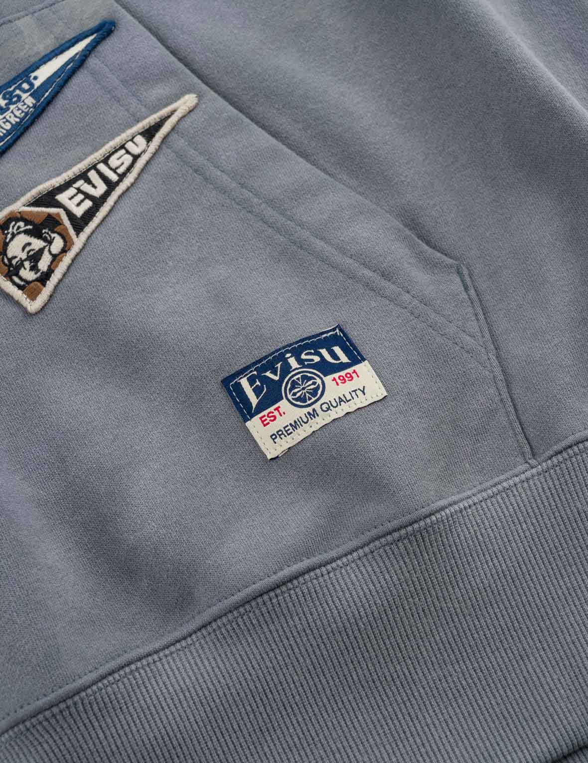 Fortune Embroidered Badges Hoodie