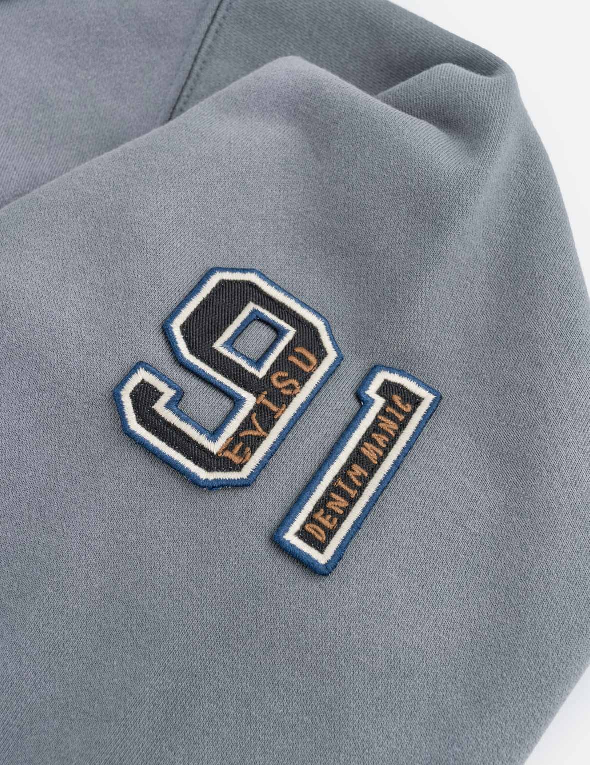 Fortune Embroidered Badges Hoodie