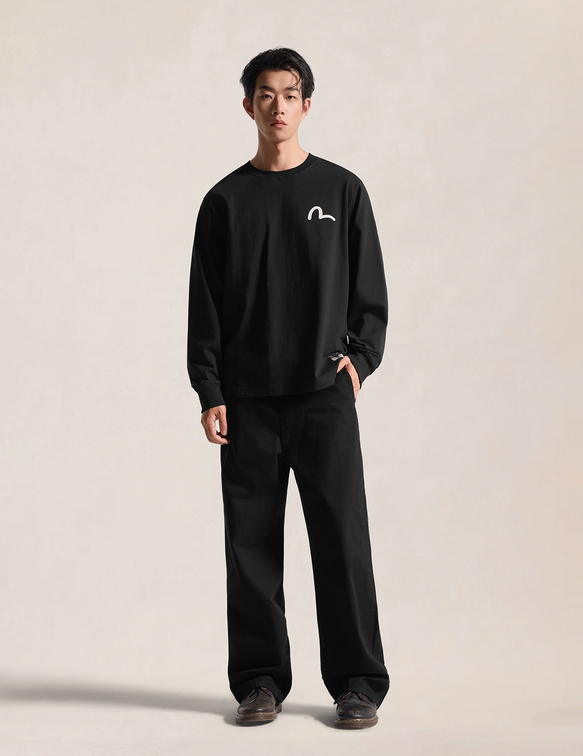 Seagull Embroidery Sweatshirt