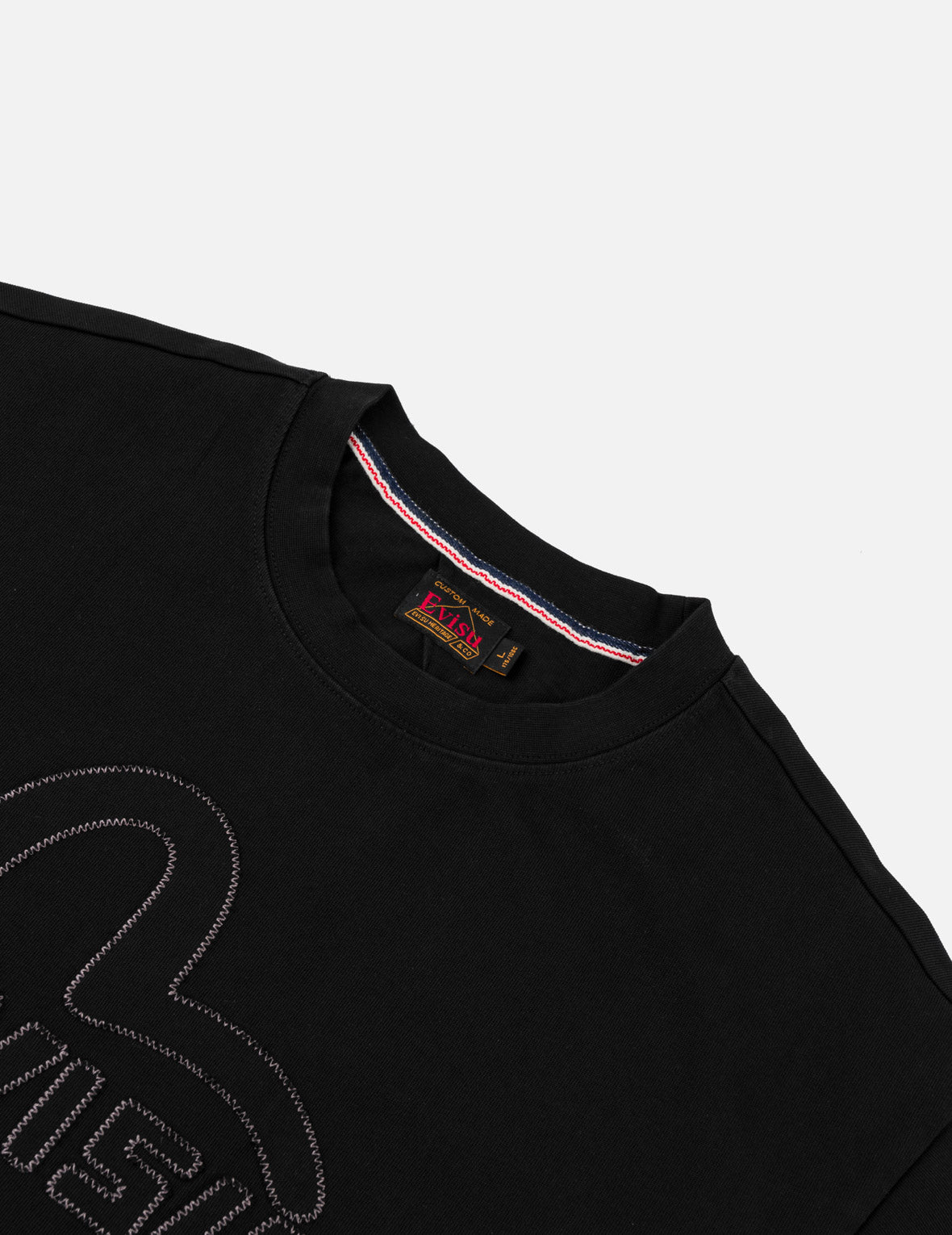 同色アップリケカモメ Tシャツ