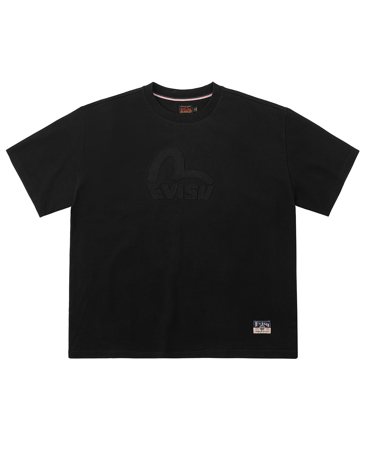 同色アップリケカモメ Tシャツ – EVISU